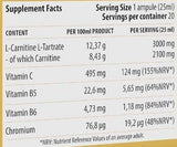 Flüssiger L -Carnitin -Schuss 3000 - 20 x 25 ml