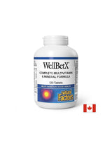 WellBetX® Complete Diabetic/ Multivitamine für Diabetiker x 120 Tabletten <tc>Natural Factors</tc>