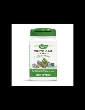 White Oak Bark 480 mg x 100 capsules Nature's Way - Nutra Best Europe