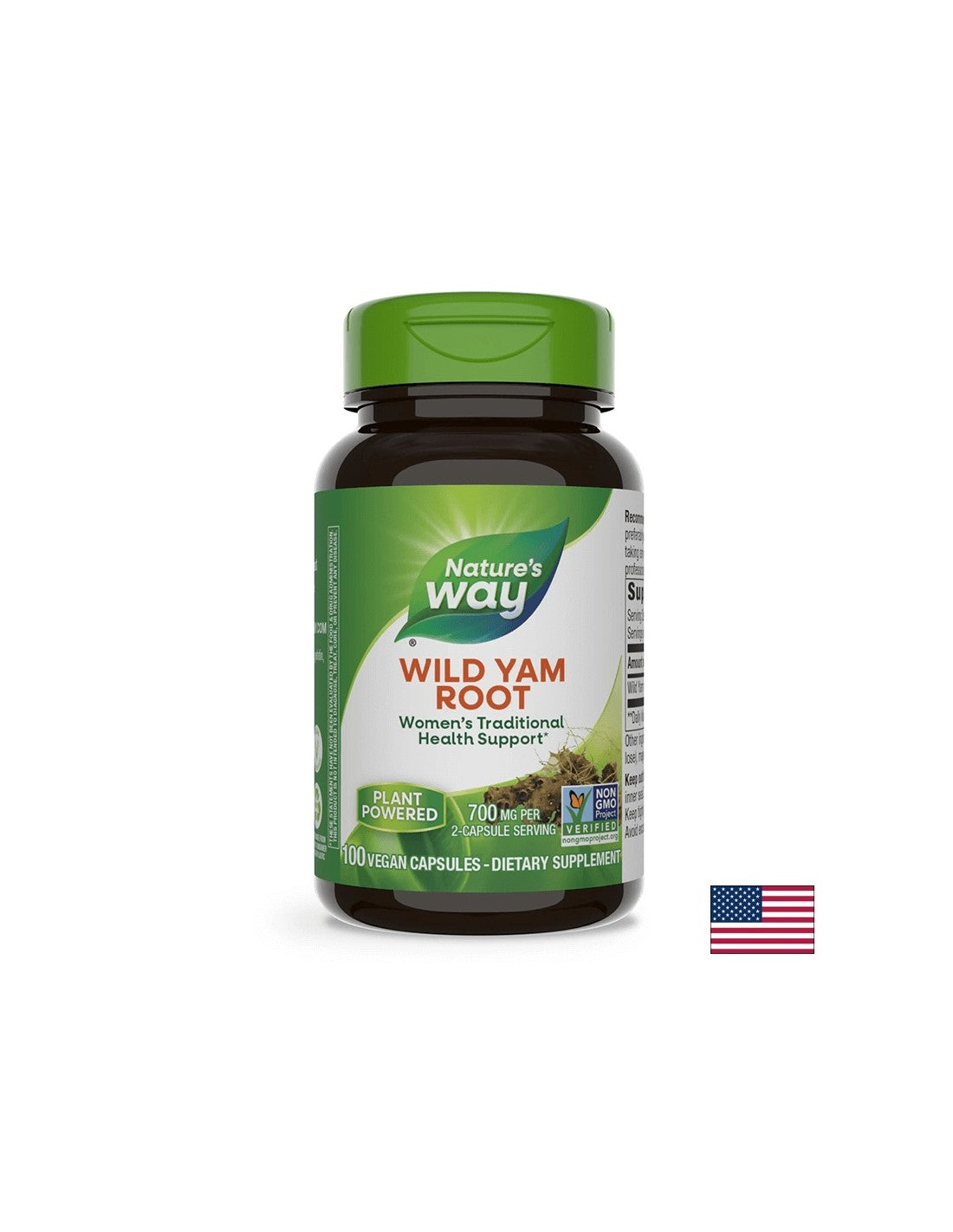 Wild Yam Wurzel 425 mg - 100 Kapseln