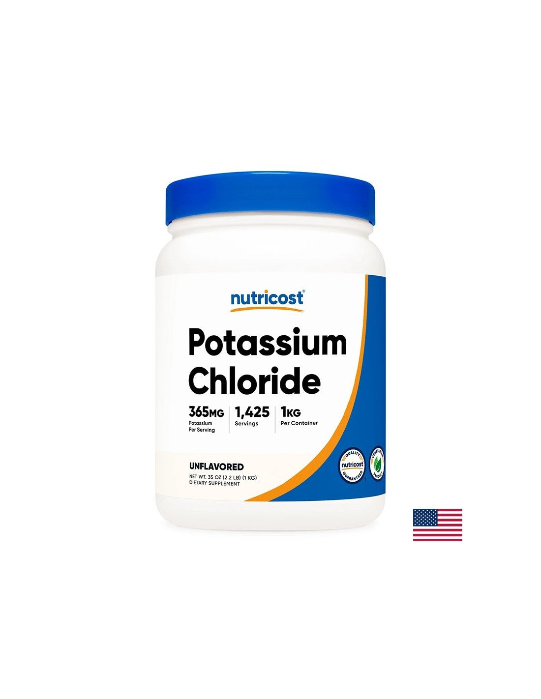 Muskel- und Herz-Kreislauf-System – Kaliumchlorid x 1 kg Pulver