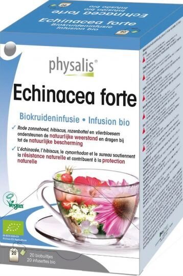 Tee Echinacea forte bio x 20 Stück. - <tc>Physalis</tc>