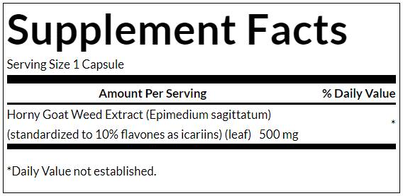 Geile Ziegenkrautzug 500 mg 120 Kapseln