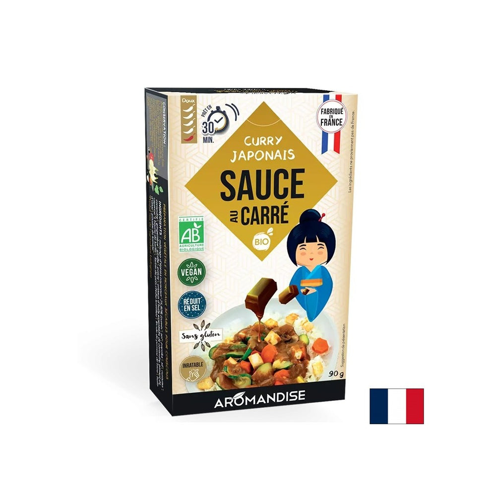 Bouillon Würfel - japanische Curry -Sauce, 90 g