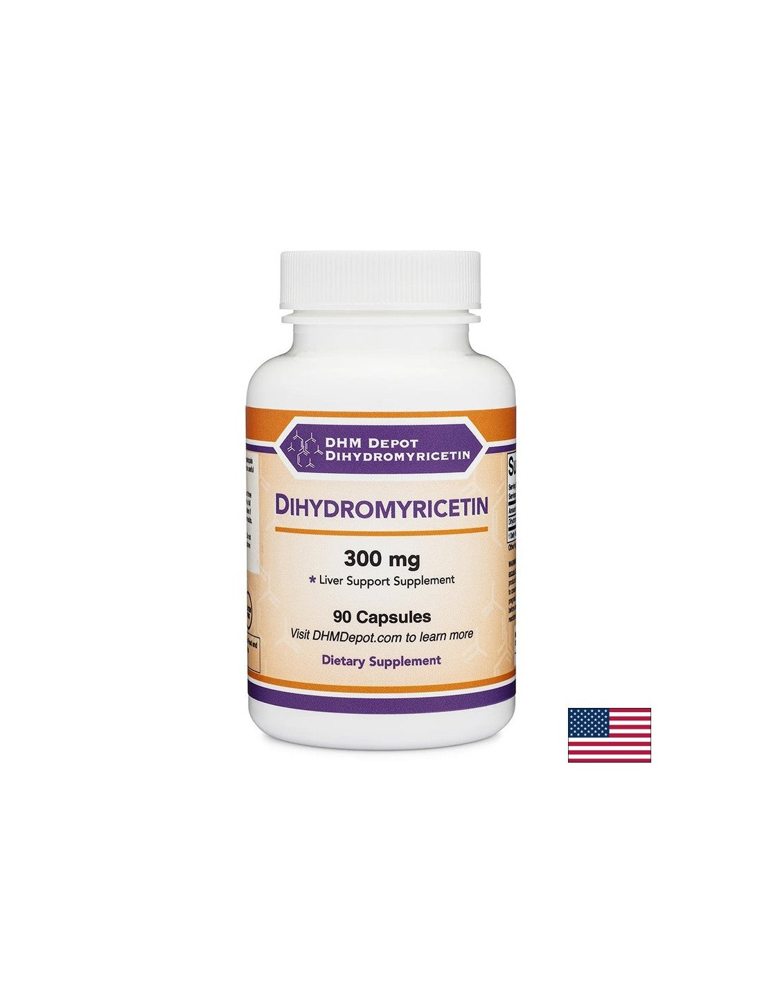 Für die Leber - Unterstützung während des Alkoholstresses - Dihydromyricetin (DHM 30), 300 mg x 90 Kapseln
