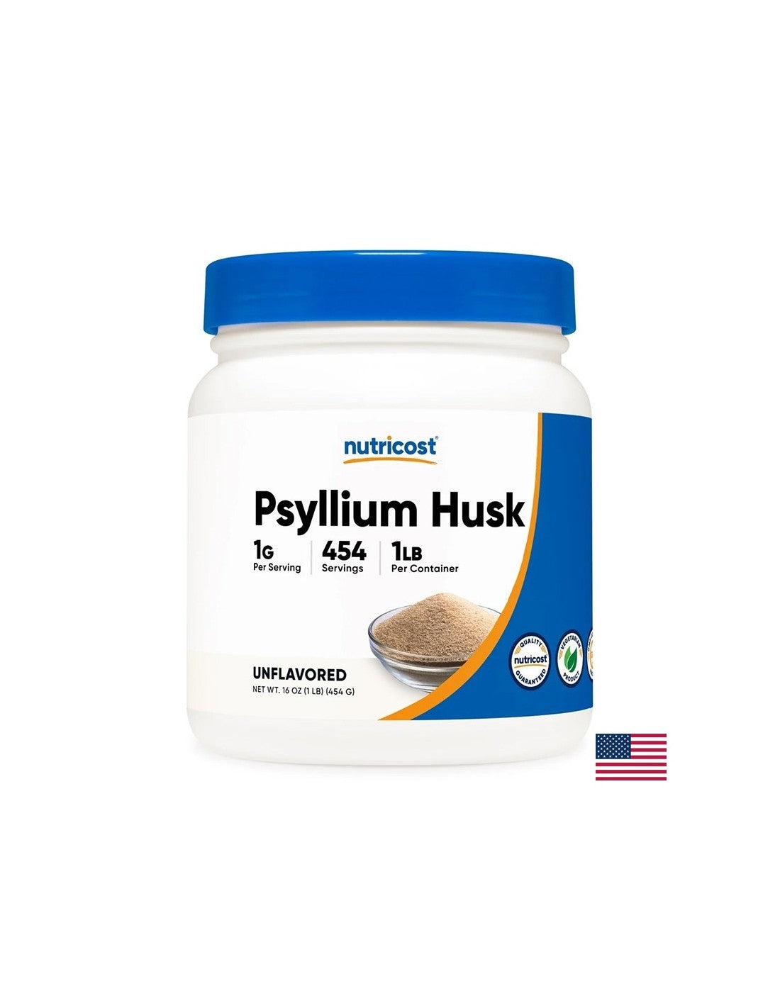 Verstopfung - Psyllium (Schale), 454 g Pulver