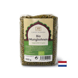 Grüne Mungbohnen (ungebleicht), Biografie, 500 g