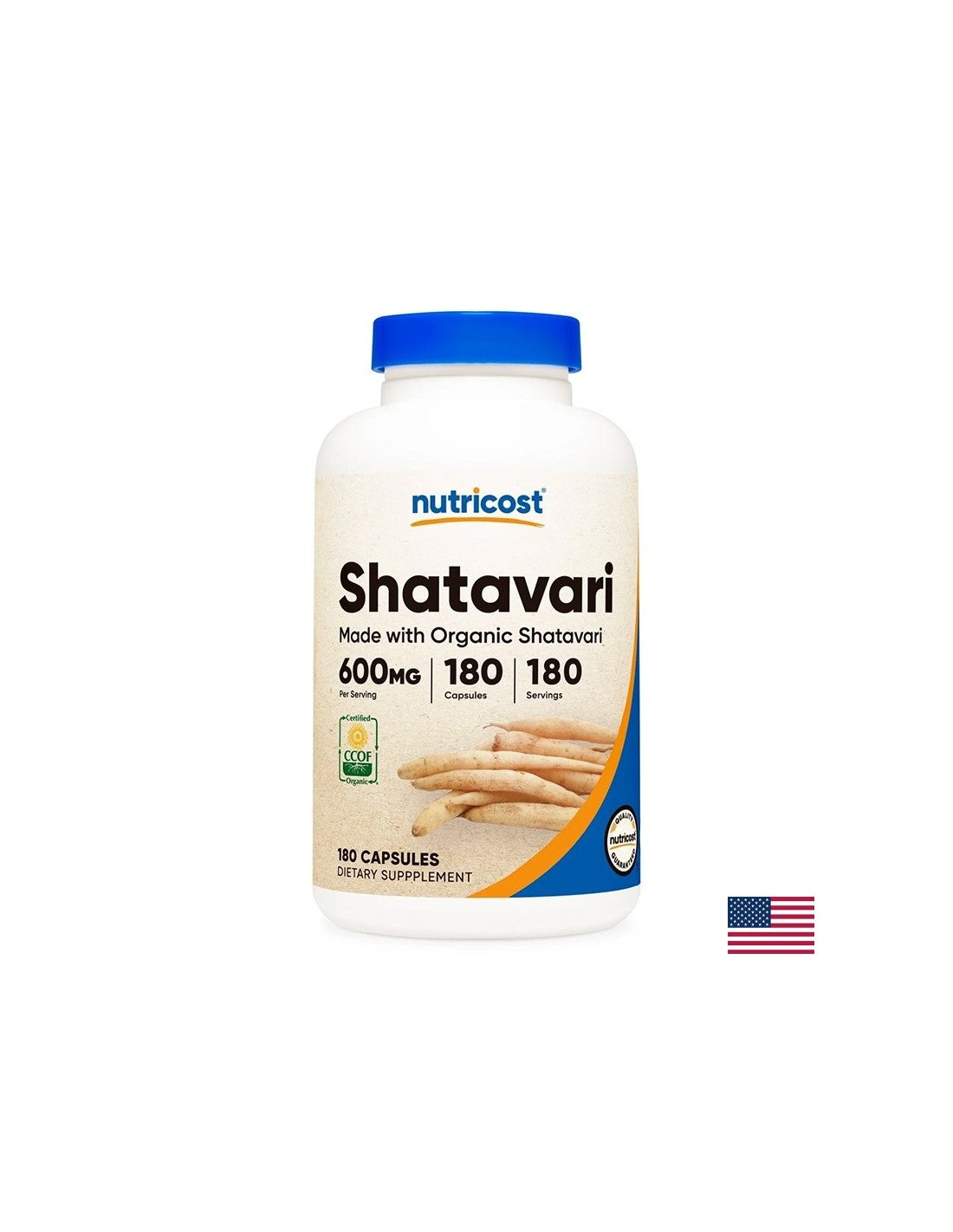 Gesundheit der Frauen - Shatavari (Wurzel), 600 mg x 180 Kapseln