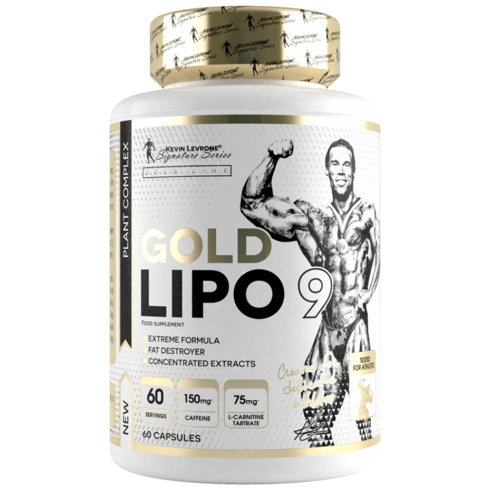 Goldlinie / Lipo 9 - Thermogener Fettbrenner - 60 Kapseln