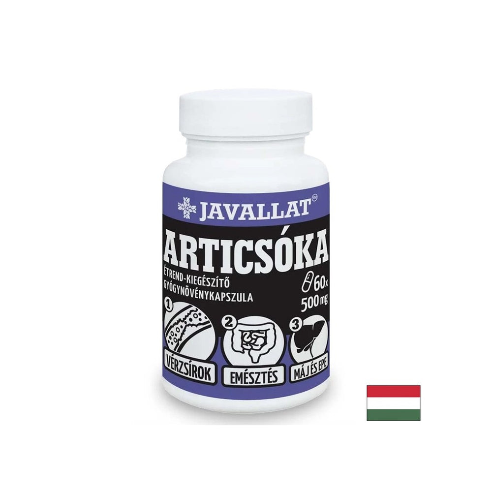 Galle und Leber - Artischocken, 500 mg x 60 Kapseln